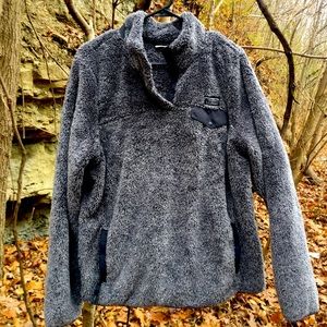 LL Bean Hi-Pile Fleece Pullover